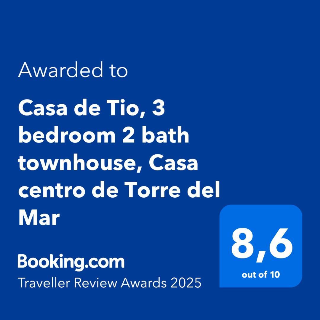Casa De Tio, 3 Bedroom 2 Bath Townhouse, Casa Centro De Torre Del Mar Exterior foto